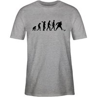 Shirtracer T-Shirt Eishockey Evolution Evolution Outfit von Shirtracer