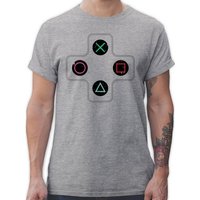 Shirtracer T-Shirt Gamer Controller Nerd Geschenke von Shirtracer