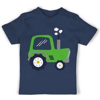 Shirtracer T-Shirt Kinder Traktor Grün Traktor von Shirtracer