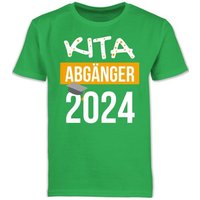 Shirtracer T-Shirt Kita Abgänger 2024 Einschulung Junge Schulanfang Geschenke von Shirtracer