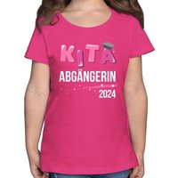 Shirtracer T-Shirt Kita Abgängerin 2024 Einschulung Mädchen von Shirtracer