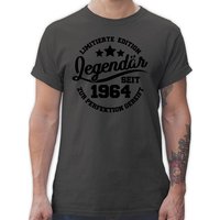 Shirtracer T-Shirt Legendär seit 1964 - schwarz 60. Geburtstag von Shirtracer