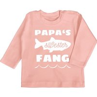 Shirtracer T-Shirt Papas süßester Fang Geschenk Vatertag Baby von Shirtracer