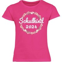 Shirtracer T-Shirt Schulkind 2024 Einschulung Mädchen von Shirtracer