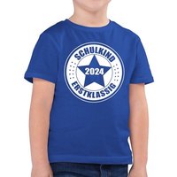 Shirtracer T-Shirt Schulkind 2024 - Erstklassig Einschulung Junge Schulanfang Geschenke von Shirtracer