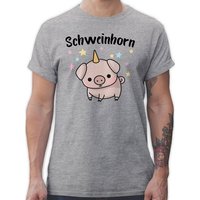 Shirtracer T-Shirt Schweinhorn Karneval Outfit von Shirtracer