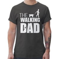 Shirtracer T-Shirt The Walking Dad Bollerwagen Vatertag Geschenk für Papa von Shirtracer