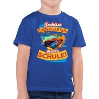 Shirtracer T-Shirt Tschüss Kindergarten! Hallo Schule! Hot Wheels Jungen von Shirtracer