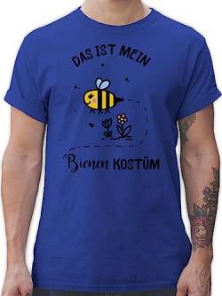 T-Shirt Herren - Karneval & Fasching - Das ist Mein Bienen Kostüm - 5XL - Royalblau - Shirts t Shirt fasnacht Tshirt Herren, Oberteil fasnachts Oberteile männer für rosenmontag t-Shirts Maenner von Shirtracer