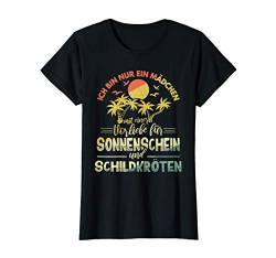 Mädchen mit Vorliebe für Sonnenschein und Schildkröten T-Shirt von Shirts, Geschenke und Mehr Stuff Co.