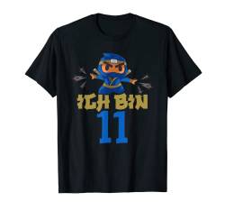 11. Geburtstag, Ninja Motiv, Junge 11 Jahre alt, Kinder T-Shirt von Shirts of Heaven