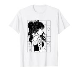 Anime Gothic Girl, Goth Mädchen T-Shirt von Shirts of Heaven