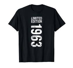 Limited Edition 1963, 60. Geburtstag Mann Geschenk T-Shirt von Shirts of Heaven