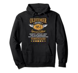 Oldtimer Jahrgang 1953, 70. Geburtstag Mann Geschenk Pullover Hoodie von Shirts of Heaven