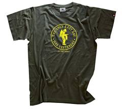 The only easy day was yesterday - Navy Seals T-Shirt Olive XXL von Shirtzshop