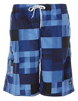 Shiwi Herren Badeshorts Boardshorts Badehose Swimshorts Shorts Blau XXL von Shiwi