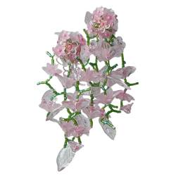 Schöne Blumenohrringe, Acryl, Blumen-Ohrringe, personalisierte Blütenohrtropfen, Zink von Shntig