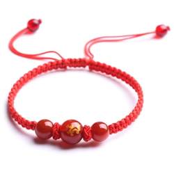 Shntig Chinesisches Drachenjahr, Glücksarmband, Unisex-Armband, geflochtenes Armband, verstellbares Seilarmband, perfektes Geschenk für Frau Mann von Shntig