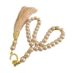 Shntig Islamischer Tasbih-Rosenkranz-Perlen, 33 Perlen, Gebets-Rosenkranz-Armband, handgefertigt, religiöser Schmuck, Meditationsarmband von Shntig