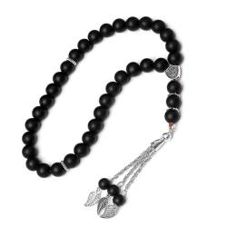 Shntig Rosenkranz-Armband, Kristall-Gebetsperlen-Armband, islamischer, religiöser Schmuck, dekorative Quasten, Armband, Partygeschenk von Shntig