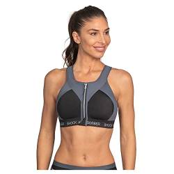 Shock Absorber Damen Infinity Power Bra Sport-BH, Schwarz (Schiefer schwarz 0bx), 60B von Shock Absorber