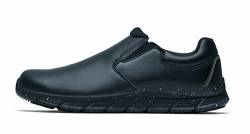 Shoes for Crews Cater II ECO Men – Schicker, lässiger Slipper, sicherer Halt, rutschhemmend, wasserabweisend, hochwertiges Leder, OB E SR – für Herren von Shoes for Crews