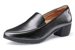 Shoes for Crews Schuhe Envy III – Bequeme Lederschuhe, gepolsterte Einlegesohlen, Rutschhemmende Laufsohle, klassischer Stil für Büro, OB – für Damen von Shoes for Crews