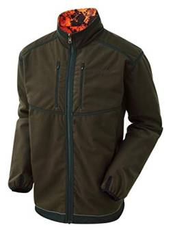 Shooterking - Digitex Softshell 2 in 1 Wendejacke Blaze Braun 5XL/ 62 von Shooterking