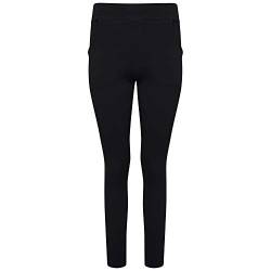 Shop & Stop Damen Zigarettenhose, elastisch, schmale Tasche, Größe 32-48, Schwarz , 40 von Shop & Stop