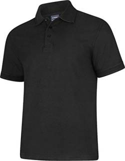 Shoppersbay Herren Poloshirt, schwarz von Shoppersbay