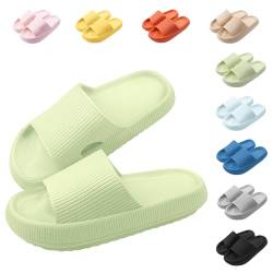 Shorant Cozy Slides Original rutschfest Badeschlappen Damen Cozisliders Original Damen Wolken Schlappen Original Comfort Hausschuhe Herren Sommer Weiche Badelatschen von Shorant