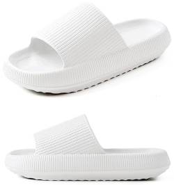 Pummy Original, Pummy Slippers Original, Women's Pummy Slippers, Cozislides Original Cloud Shoes Soft Non-Slip (White, adult, numeric_36, numeric_range, eu_footwear_size_system, numeric_37, wide) von SiQiYu