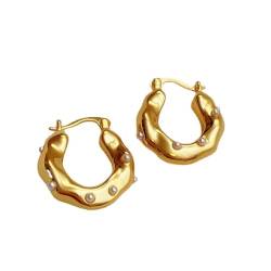 Ohrringe Ohrstecker Damen Schmuck Earrings Creolen Für Frauen Hochzeit Simply Design Accessoires von SiVaji