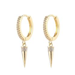 Ohrringe Ohrstecker Damen Schmuck Earrings Creolen Ohrringe Hip Hop Ohrringe Für Frauen Hochzeitsfeier 18K von SiVaji