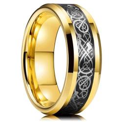 Ring Ringe Damen Bijouterie Herren 8Mm Schwarzer Ehering Für Männer Lila Ring 11 Stil16 von SiVaji
