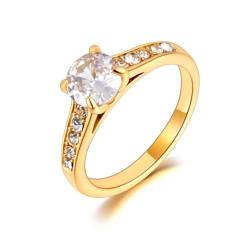 SiVaji Ring Ringe Damen Bijouterie Herren Ehering Verlobung Fingerring Für Frauen Femme 9 R23075G von SiVaji