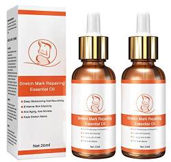 Flysmus 7 Days Marks Fading Treatment Set, Stretch Mark Repair Oil, Body Oil for Scars and Stretch Marks, Skin Scar Repair Oil, Skin Stretch Mark Repair and Removal Essential Oil (2pcs) von Siapodan