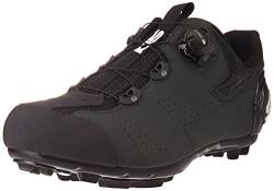 Sidi Unisex Zapatillas MTB Gravel Sneaker, Schwarz, Dunkelgrün, 44 EU von Sidi