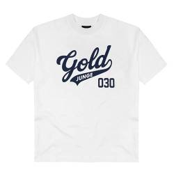 T-Shirt - Goldjunge - Weiß - L von Sido