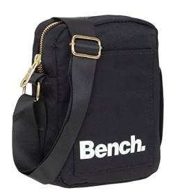 Umhängetasche klein Bench Damen Handtasche Tasche Mini Bag 64173 +s (Black 0100) von Sieber