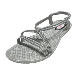 Siebi's TENNO 160050 WELLNESS Badeschuhe und Badesandalette Damen: Größe: 41 | Farbe: Grau von Siebi's