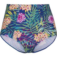 Sieh an! Damen Bikini-Hose royalblau-bedruckt von Sieh an!