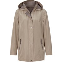 Sieh an! Damen Funktionsjacke beige-dunkeltaupe von Sieh an!