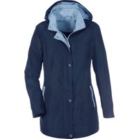 Sieh an! Damen Funktionsjacke marine-hellblau von Sieh an!