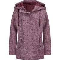 Sieh an! Damen Jacke bordeaux-meliert von Sieh an!