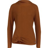 Sieh an! Damen Langarm-Pullover cognac von Sieh an!