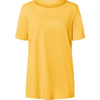 Sieh an! Damen Longshirt gelb von Sieh an!