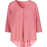 Sieh an! Damen Plissee-Bluse flamingo von Sieh an!