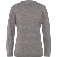 Sieh an! Damen Pullover grau-meliert von Sieh an!