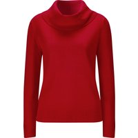 Sieh an! Damen Rollkragenpullover rot von Sieh an!